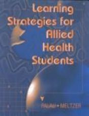 book cover of Learning strategies for allied health students by Susan Marcus Palau
