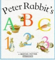 book cover of Peter Rabbit's ABC, 123 by Beatrix Potter