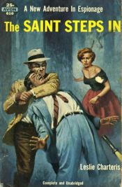 book cover of The Saint Steps In by Leslie Charteris