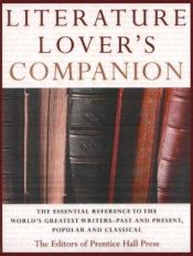 book cover of Literature Lover's Companion by Inc. Prentice-Hall