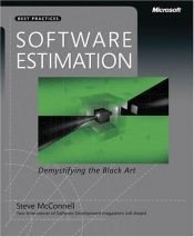 book cover of Software Estimation by Steve McConnell