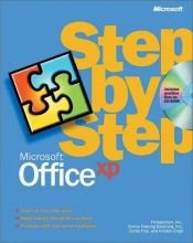 book cover of Microsoft Office XP Step by Step (Cpg Step By Step) by Perspection Inc.