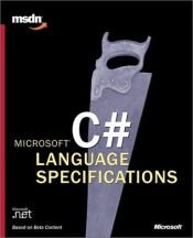 book cover of Microsoft C# Language Specifications (MSDN) by Microsoft