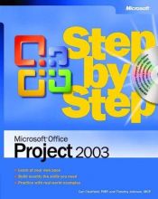 book cover of Microsoft Office Project 2003 Step by Step [With CDROM] [MS OFFICE PROJECT 2003 STEP BY] by Carl Chatfield