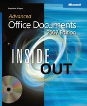 book cover of Advanced Microsoft Office Documents 2007 Edition Inside Out by Stephanie Krieger