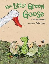 book cover of The Little Green Goose by Adele Sansone
