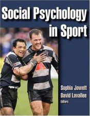book cover of Social psychology in sport by Sophia Jowett