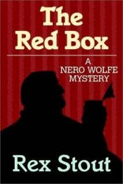 book cover of A vörös doboz Bűnügyi regény by Rex Stout