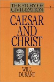 book cover of Caesar And Christ Part 1 Of 2 by Will Durant