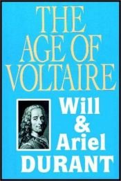 book cover of The Age Of Voltaire Part 1 Of 2 by Will Durant