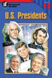 book cover of U.S. Presidents Homework Booklet, Grades 4-6 (Homework Booklets) by Gail Blasser Riley