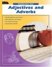 book cover of Modified Basic Skills Adjectives and Adverbs by School Specialty Publishing