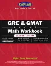 book cover of GRE & GMAT Exams: Math Workbook by Kaplan