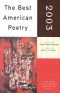 The Best American Poetry 2003 (Best American Series)