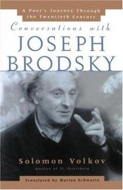 book cover of Conversation avec Joseph Brodsky by Solomon Volkov