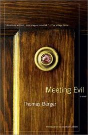 book cover of Meeting Evil by Thomas Berger