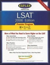 book cover of LSAT 2006, Premier Program (Kaplan Lsat (Book & CD-Rom)) by Kaplan