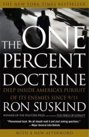 book cover of De eenprocentdoctrine by Ron Suskind