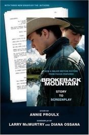 book cover of Brokeback Mountain: story to screenplay by Annie Proulx