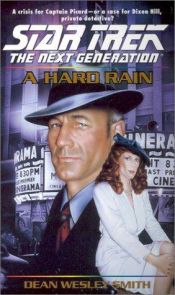 book cover of A hard rain by Dean Wesley Smith