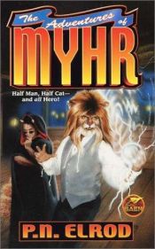 book cover of The adventures of Myhr by P. N. Elrod