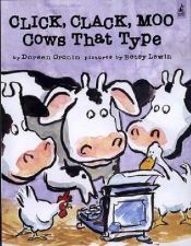 book cover of Click, Clack, Moo by Doreen Cronin
