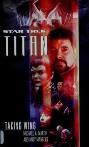 book cover of Star Trek Titan: Mezi dvěma světy by Andy Mangels|Michael A. Martin