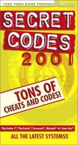 book cover of Secret Codes Pocket Guide 2001 by BradyGames