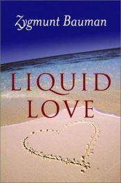 book cover of Liquid Love by Zygmunt Bauman