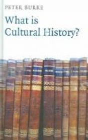 book cover of What is cultural history? by Peter Burke