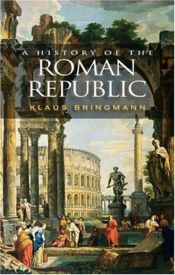 book cover of History of the Roman Republic by Klaus Bringmann