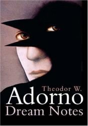 book cover of Dream Notes by Theodor Adorno