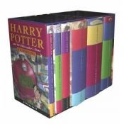 book cover of Harry Potter Hardcover Box Set (Books 1-6) by J. K. Rowling