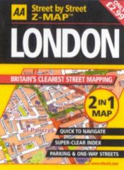 book cover of London Z-Map (Aa Street-By-Street Guide) by Automobile Association