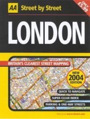 book cover of London 2004 (Street by Street) by Automobile Association
