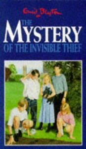 book cover of The Mystery of the Invisible Thief (Dragon Books) by Enid Blytonová