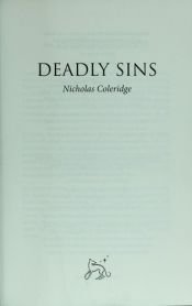 book cover of Deadly Sins by Nicholas Coleridge