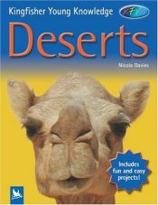 book cover of Deserts (Kingfisher Young Knowledge) by Nicola Davies