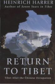 book cover of Return to Tibet by ハインリッヒ・ハラー