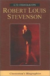 book cover of Robert Louis Stevenson by G. K. Chesterton