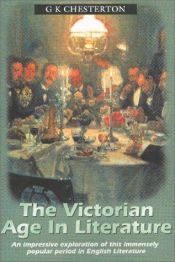 book cover of The Victorian Age in Literature by G. K. Chesterton