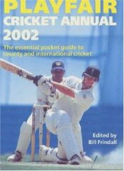 book cover of Playfair cricket annual 2002 by Bill Frindall