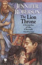 book cover of The Lion Throne by Jennifer Roberson