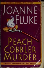 book cover of Peach Cobbler Murder by Joanne Fluke