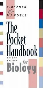 book cover of The pocket handbook for biology by Laurie G. Kirszner