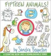 book cover of Fifteen Animals! by Sandra Boynton
