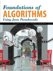 book cover of Foundations of algorithms using Java pseudocode by Richard E. Neapolitan