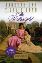 book cover of The Birthright (Song of Acadia, Book 3) by Janette Oke|T. Davis Bunn