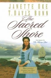 book cover of The Sacred Shore (Song of Acadia #2)c by T. Davis Bunn