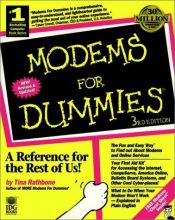 book cover of Modems for dummies by Andy Rathbone